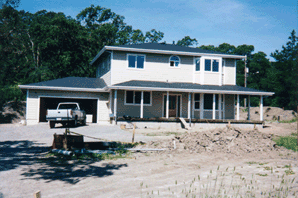 New home completion, August 2002